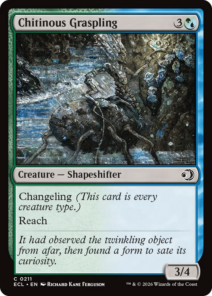 Grippelin chitineux — Lorwyn Eclipsed — Magic: The Gathering
