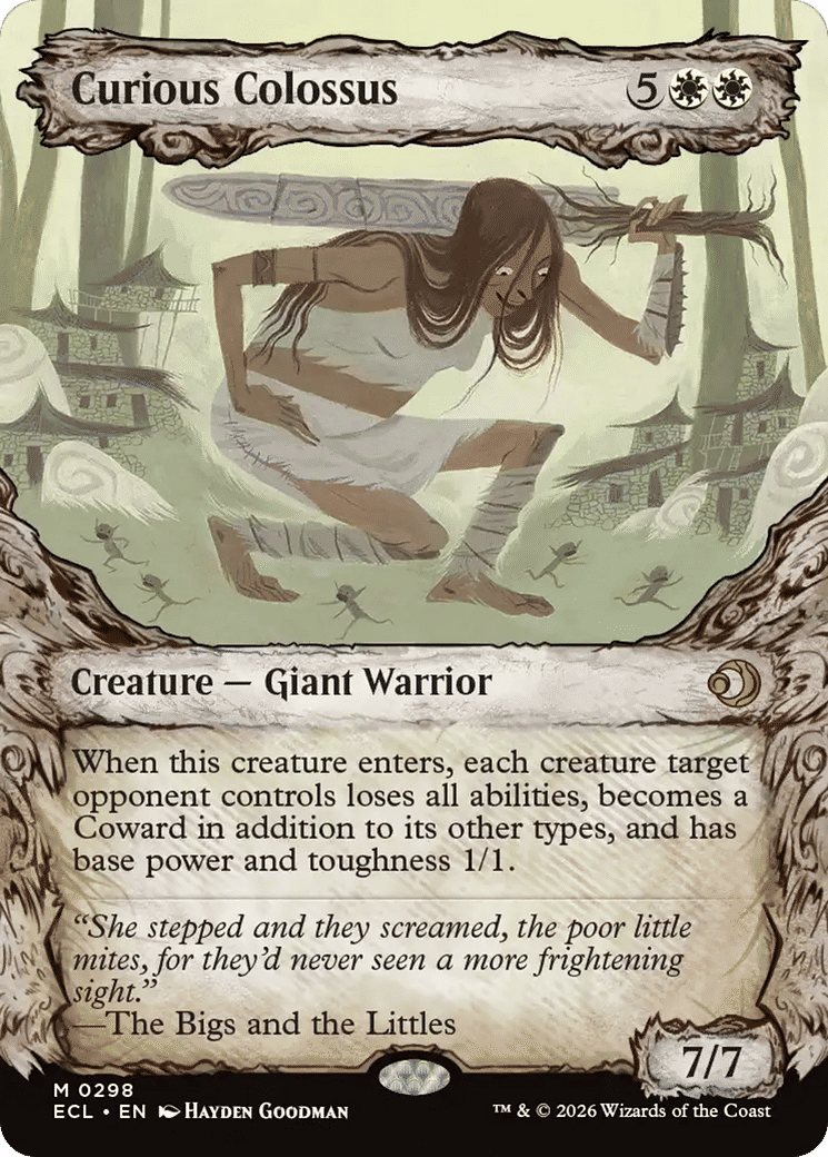Curious Colossus — Lorwyn Eclipsed — Magic: The Gathering