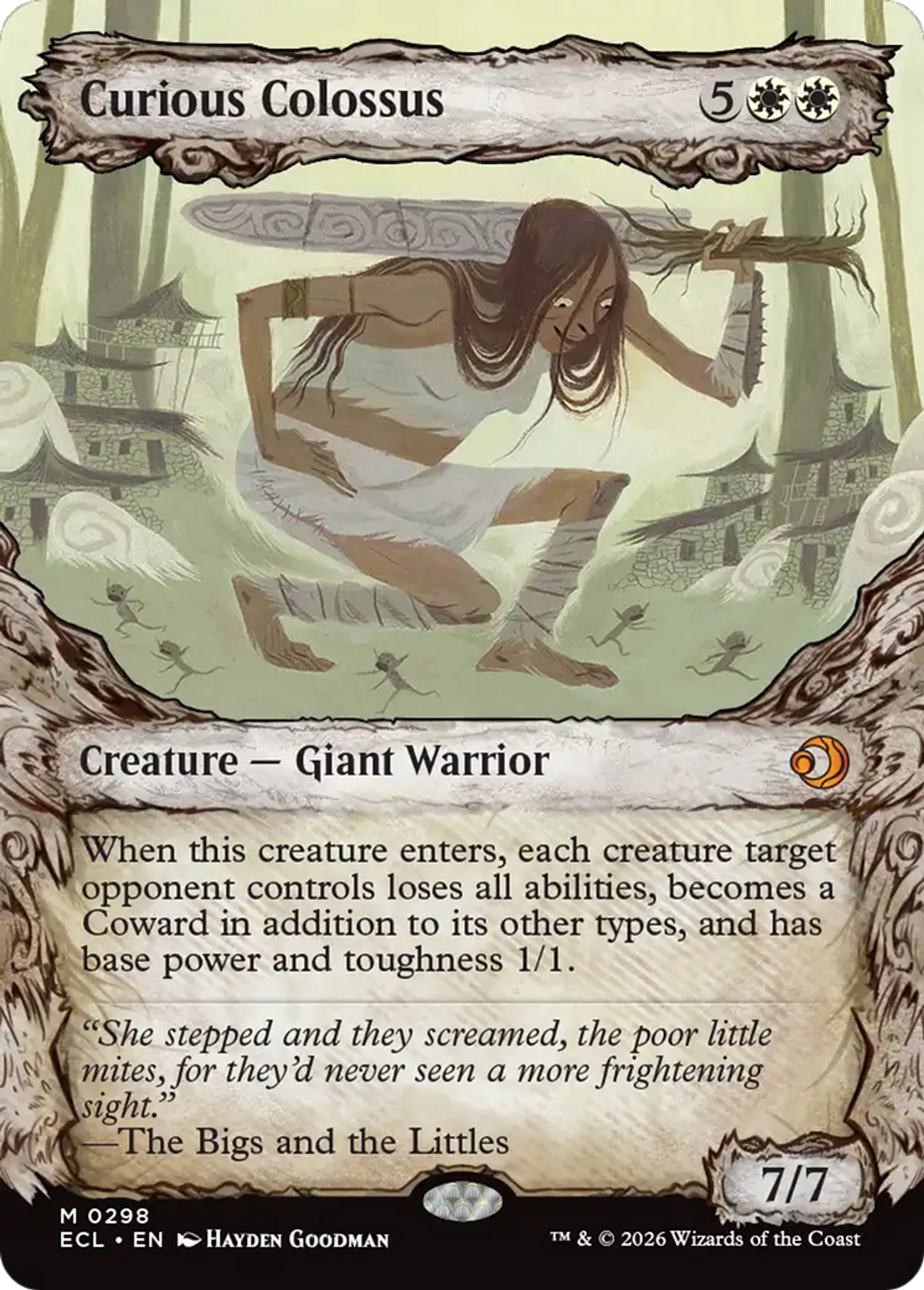 Curious Colossus — Lorwyn Eclipsed — Magic: The Gathering