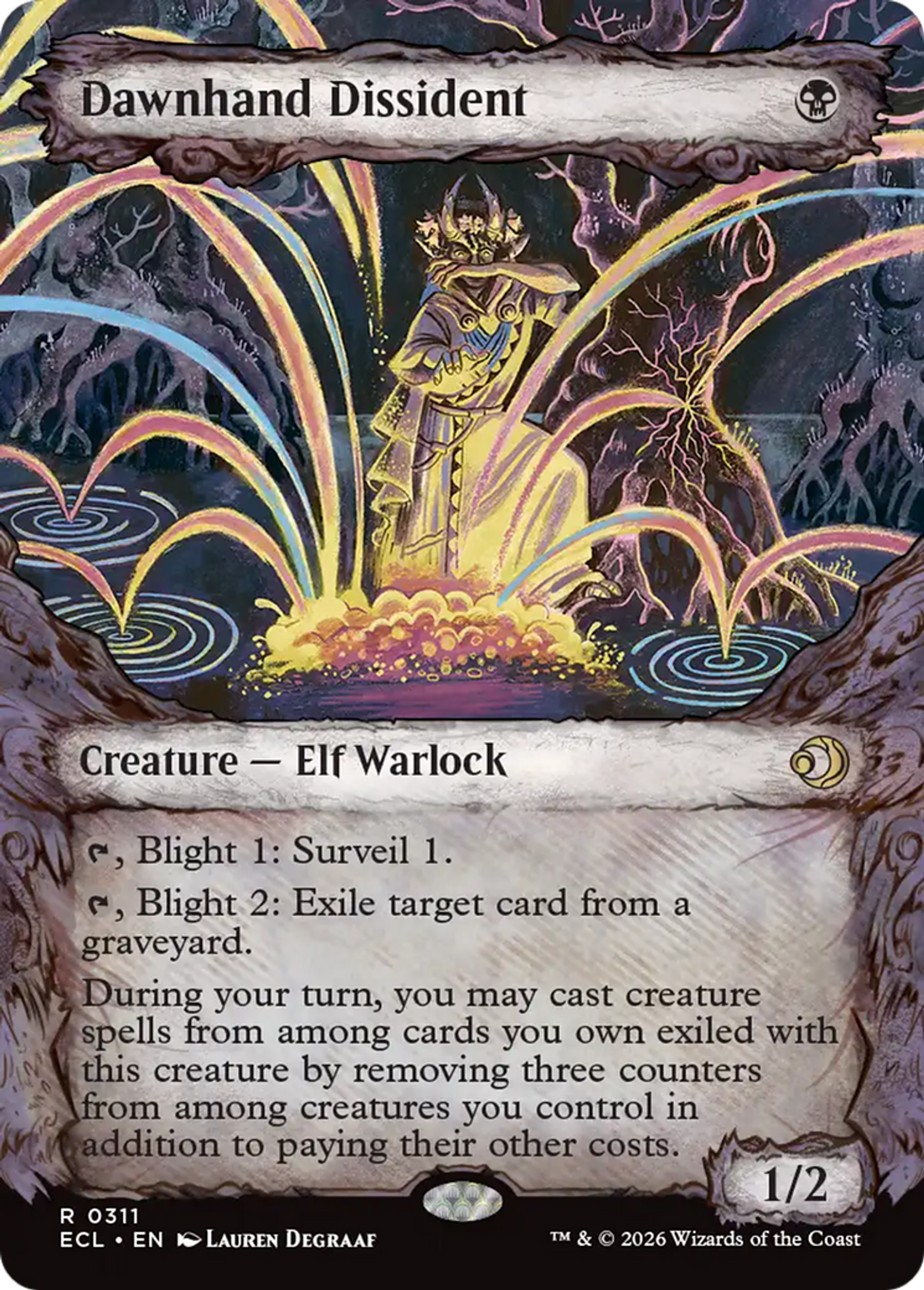 Dawnhand Dissident — Lorwyn Eclipsed — Magic: The Gathering