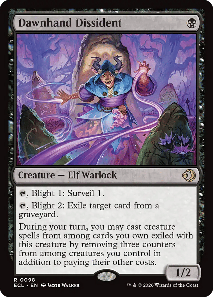 Dawnhand Dissident — Lorwyn Eclipsed — Magic: The Gathering