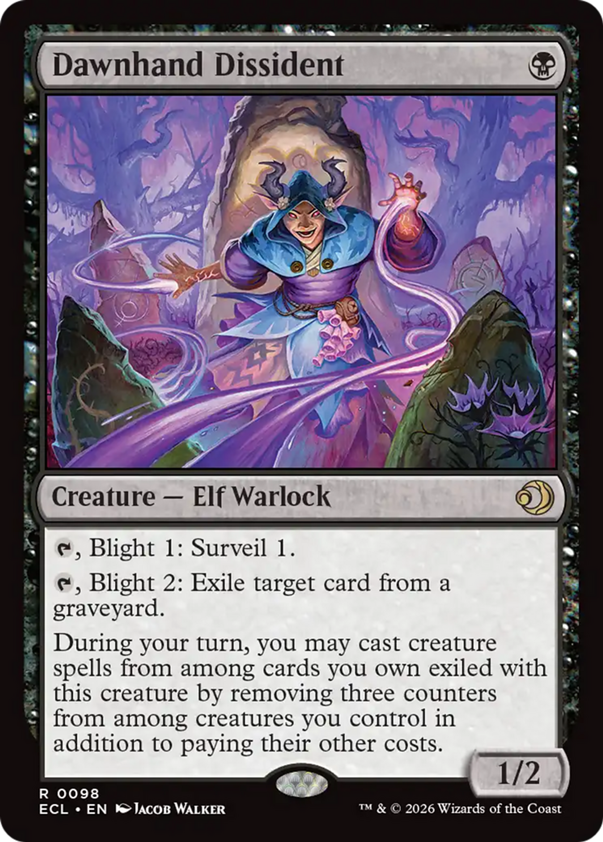 Dawnhand Dissident — Lorwyn Eclipsed — Magic: The Gathering