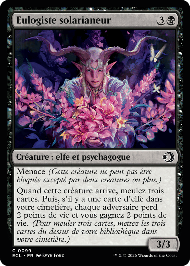 Eulogiste solarianeur — Lorwyn Eclipsed — Magic: The Gathering
