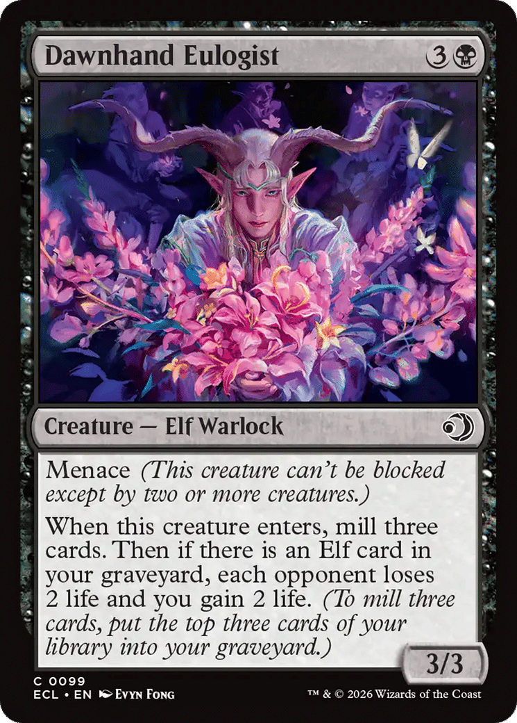 Dawnhand Eulogist — Lorwyn Eclipsed — Magic: The Gathering