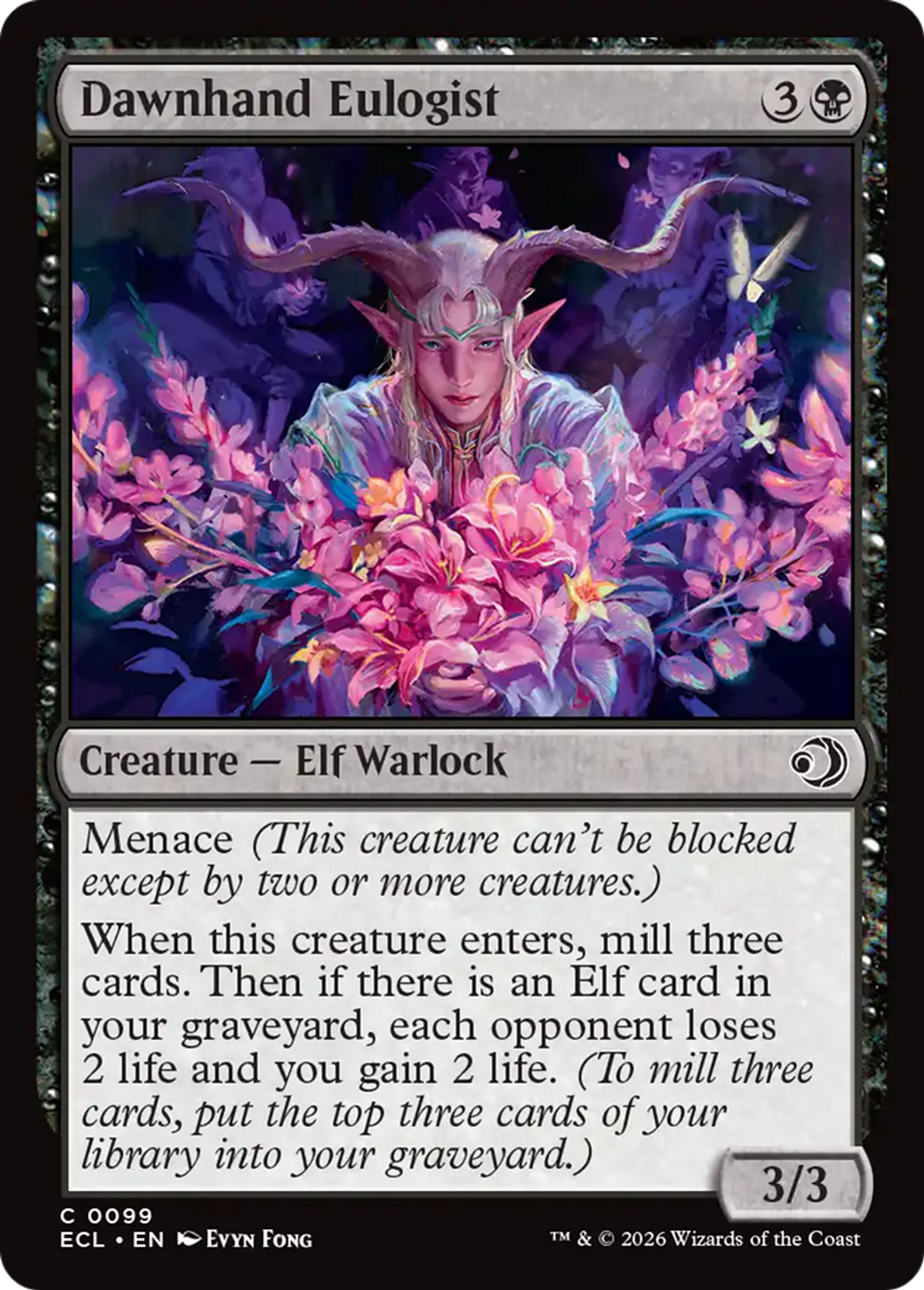Dawnhand Eulogist — Lorwyn Eclipsed — Magic: The Gathering