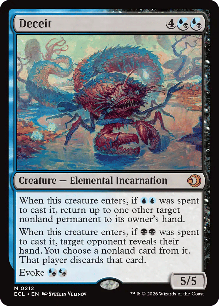 Deceit — Lorwyn Eclipsed — Magic: The Gathering