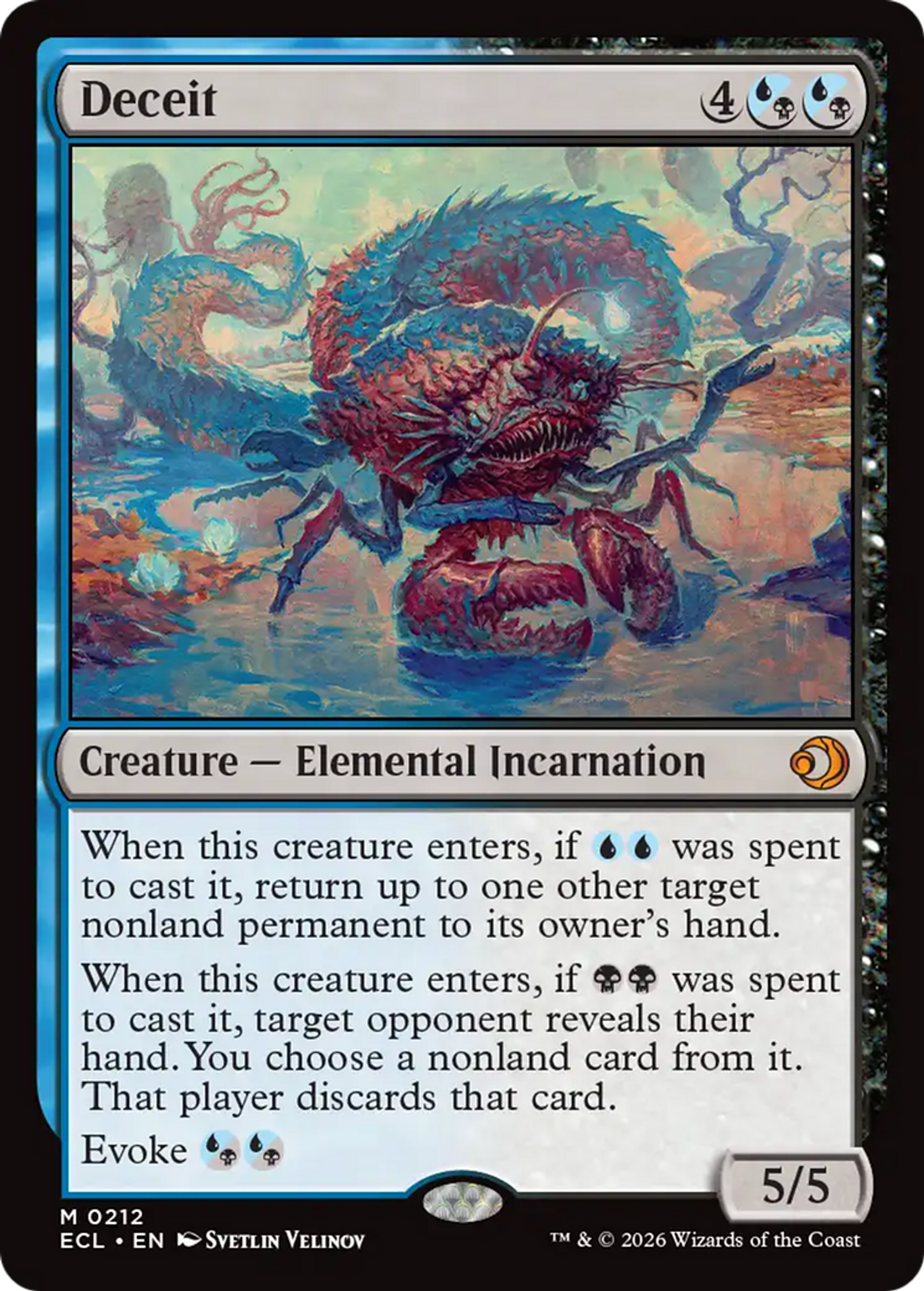 Deceit — Lorwyn Eclipsed — Magic: The Gathering