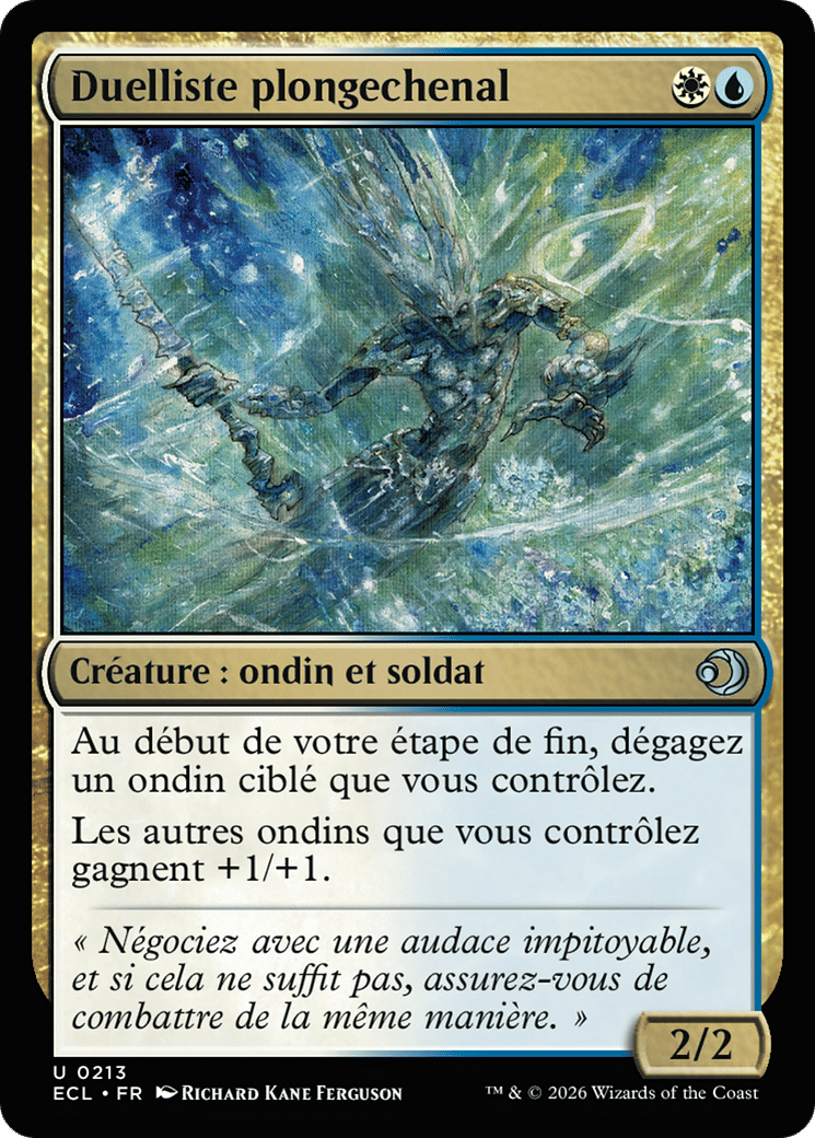 Duelliste plongechenal — Lorwyn Eclipsed — Magic: The Gathering