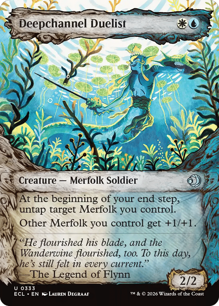 Deepchannel Duelist — Lorwyn Eclipsed — Magic: The Gathering