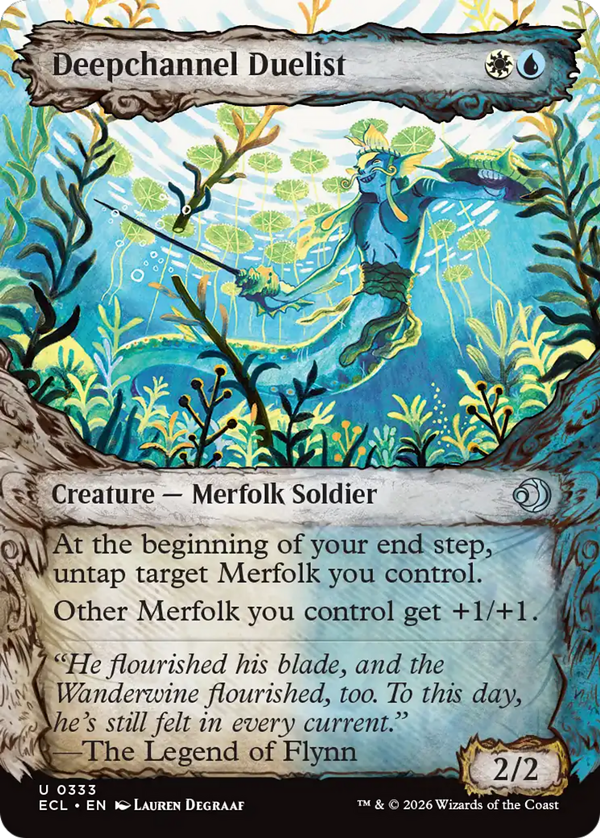 Duelliste plongechenal — Lorwyn Eclipsed — Magic: The Gathering