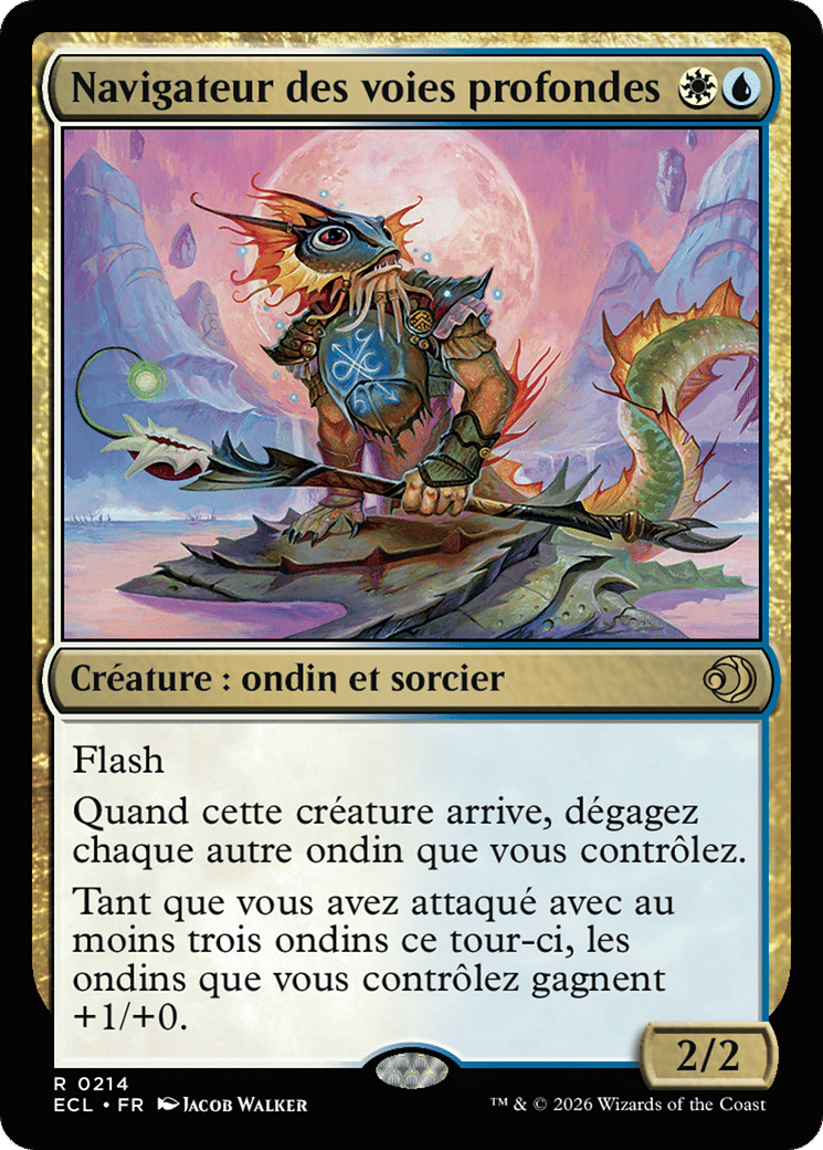 Navigateur des voies profondes — Lorwyn Eclipsed — Magic: The Gathering