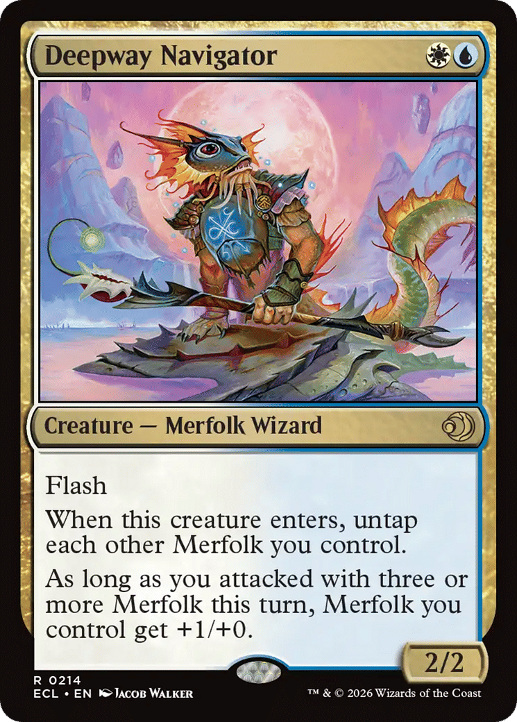 Deepway Navigator — Lorwyn Eclipsed — Magic: The Gathering
