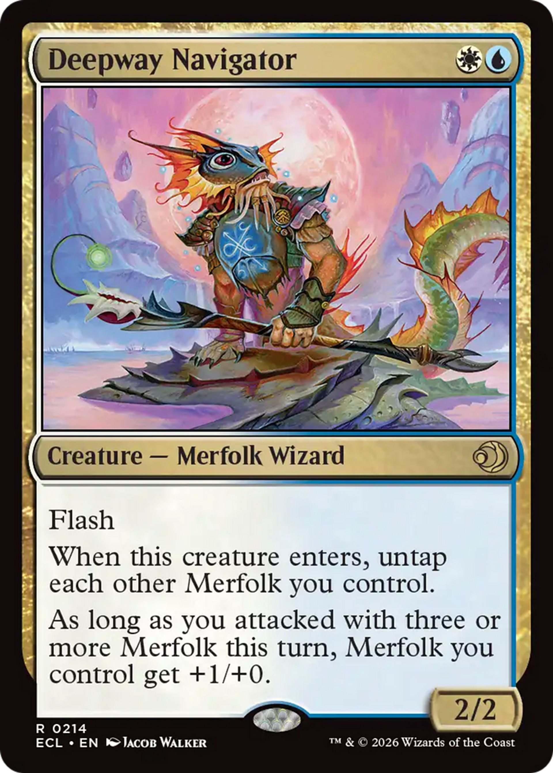 Deepway Navigator — Lorwyn Eclipsed — Magic: The Gathering