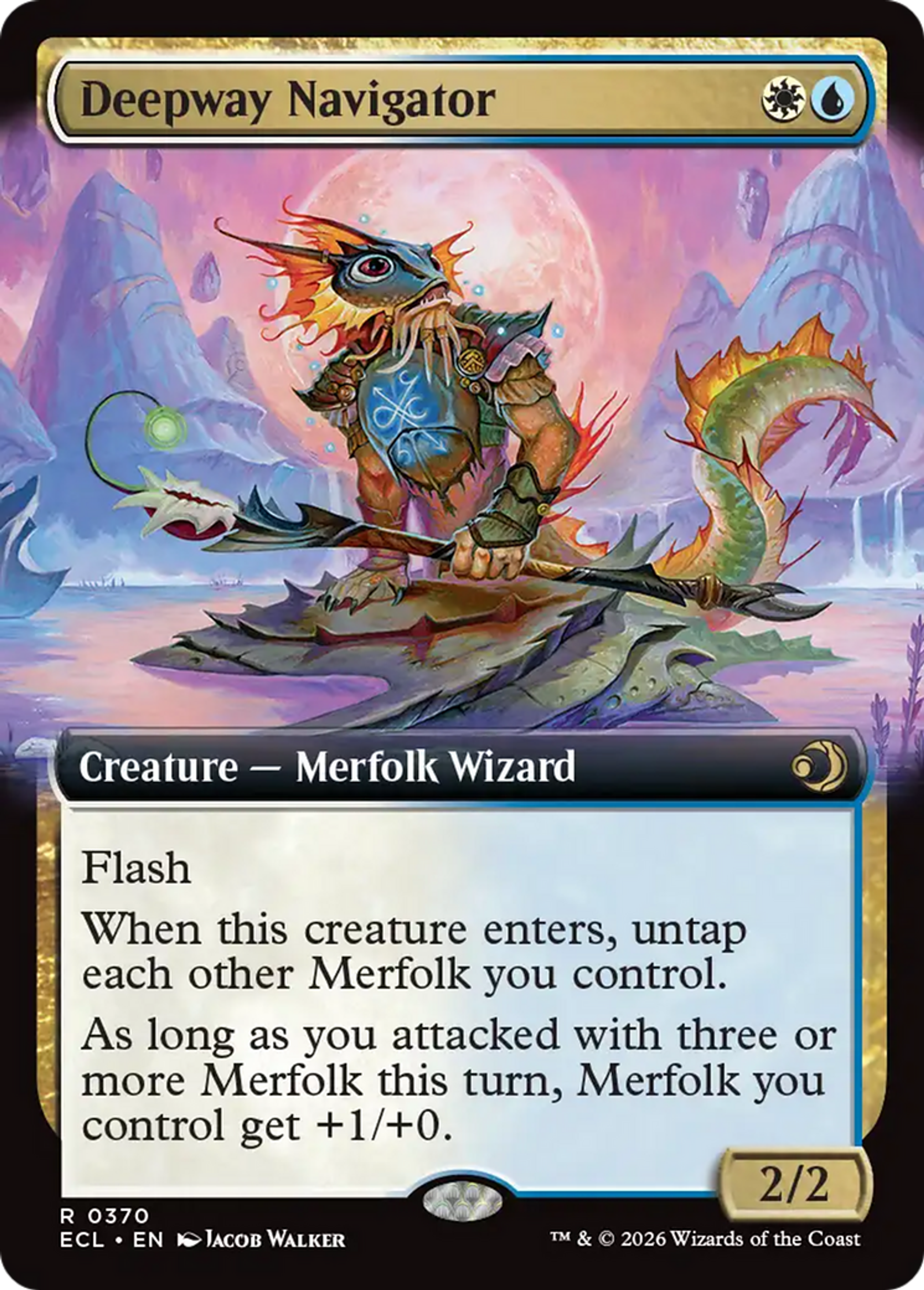 Deepway Navigator — Lorwyn Eclipsed — Magic: The Gathering