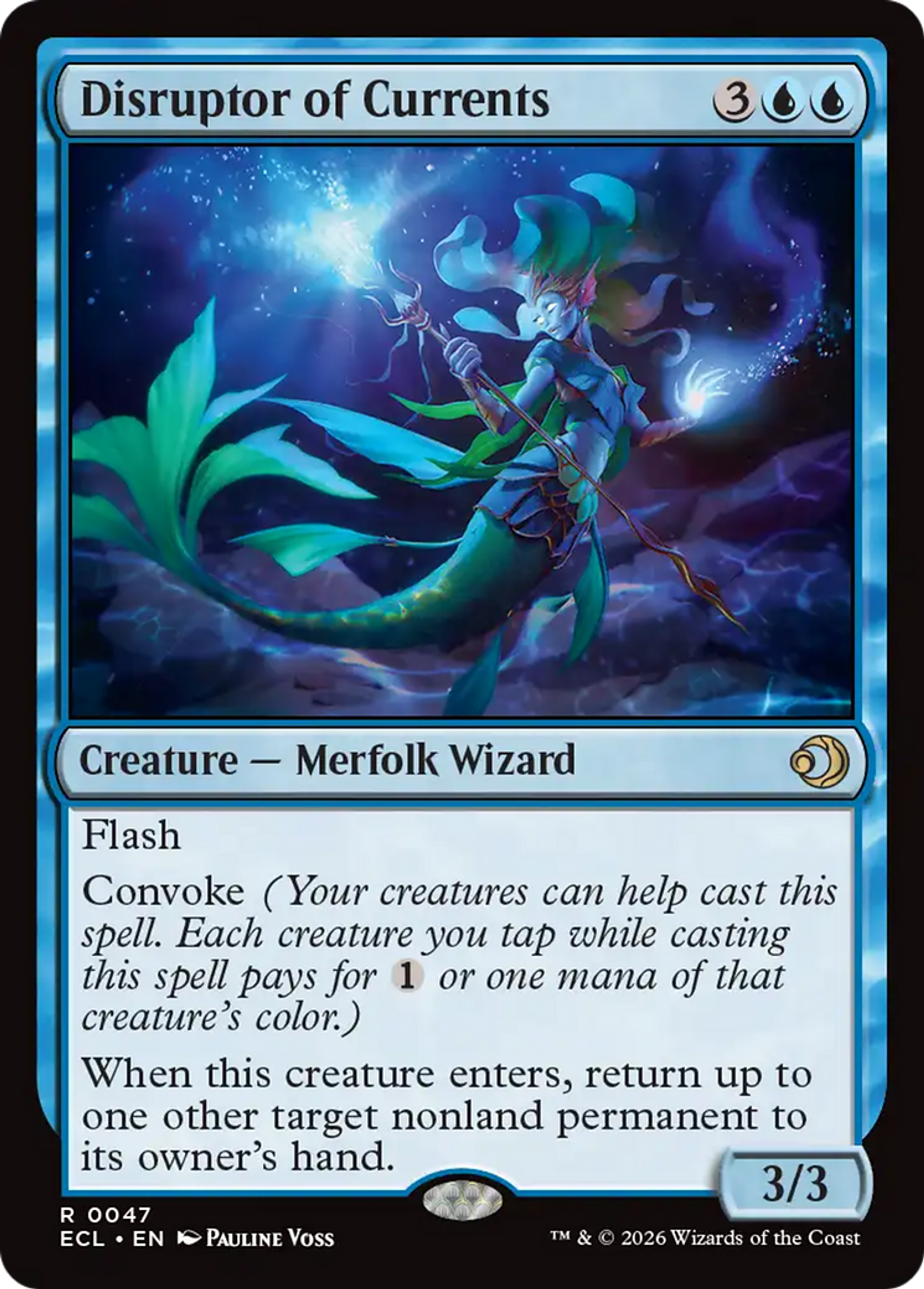 Disruptor of Currents — Lorwyn Eclipsed — Magic: The Gathering