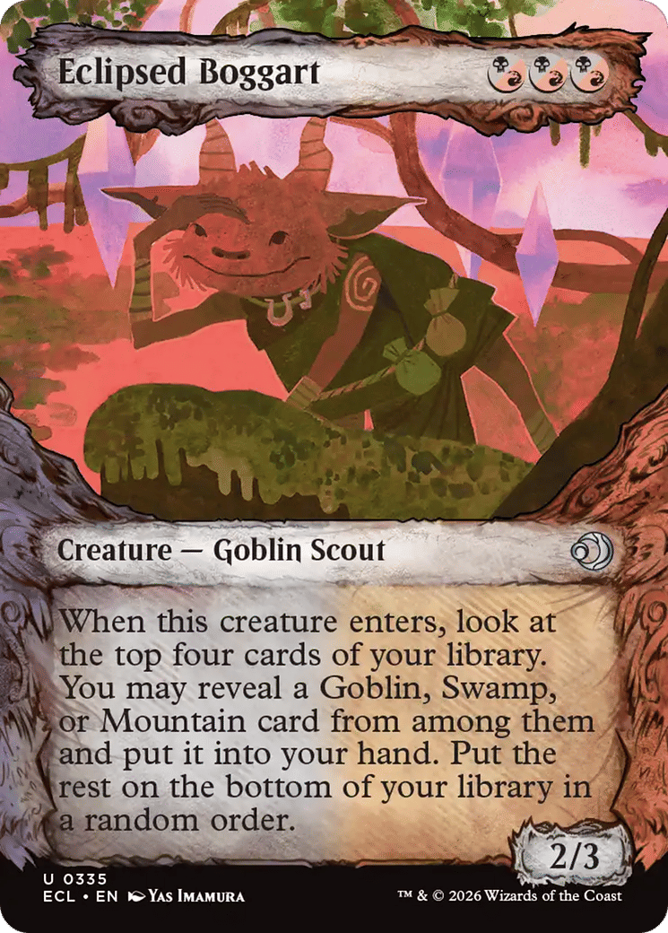 Eclipsed Boggart — Lorwyn Eclipsed — Magic: The Gathering