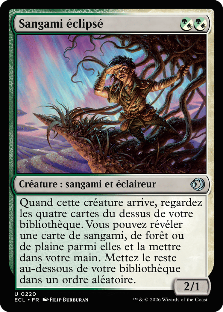 Sangami éclipsé — Lorwyn Eclipsed — Magic: The Gathering