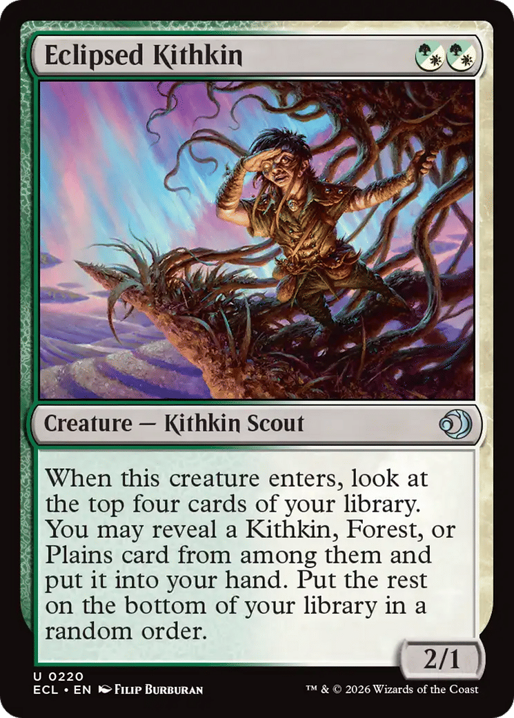 Eclipsed Kithkin — Lorwyn Eclipsed — Magic: The Gathering