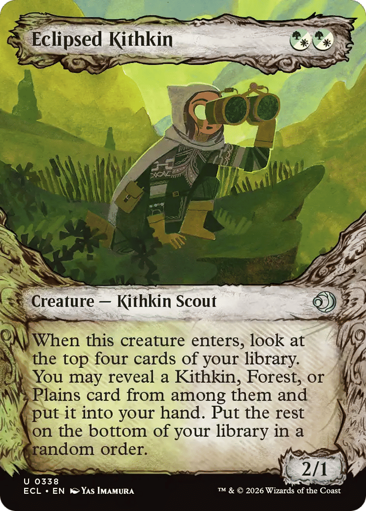 Eclipsed Kithkin — Lorwyn Eclipsed — Magic: The Gathering