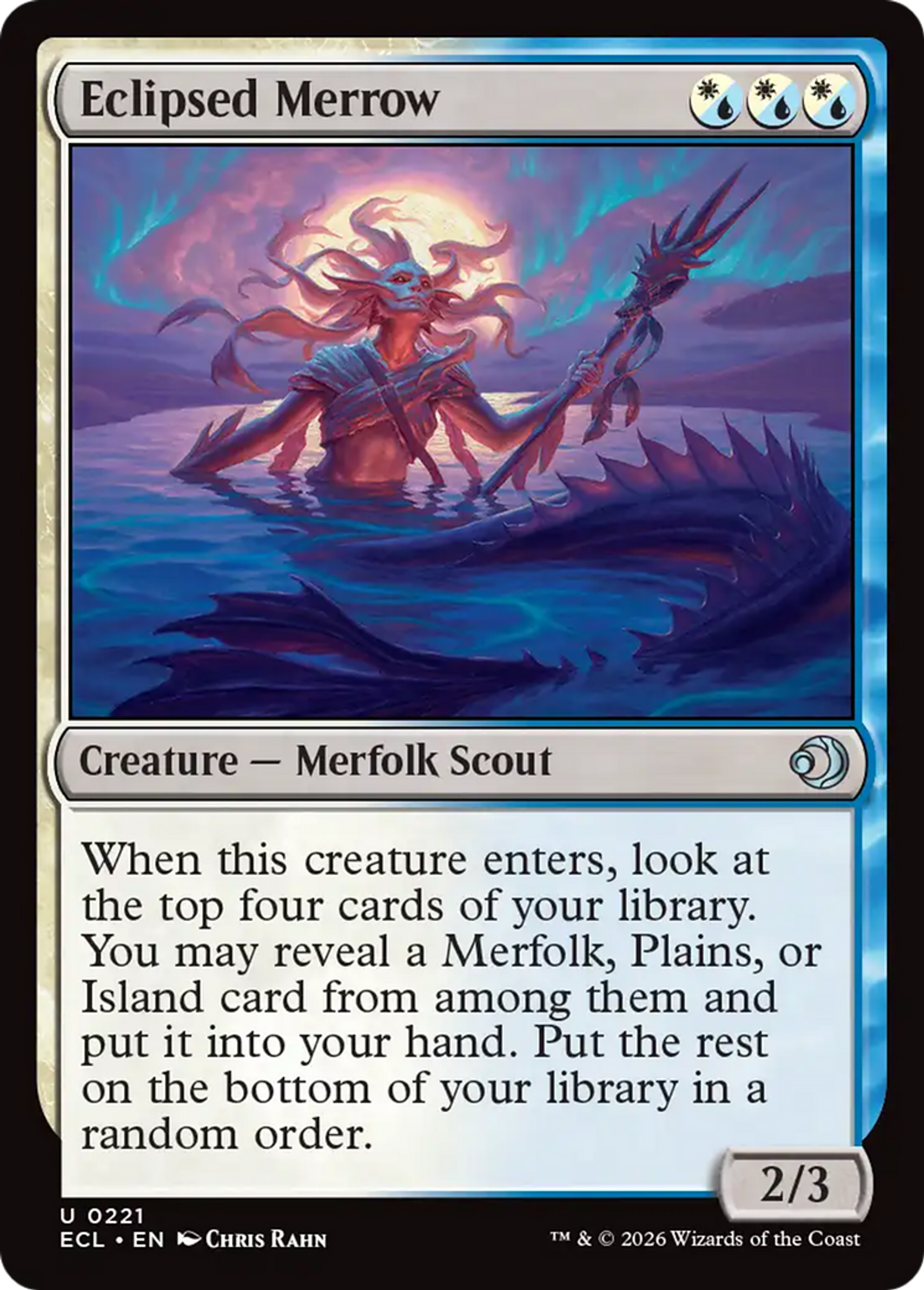 Suire éclipsée — Lorwyn Eclipsed — Magic: The Gathering