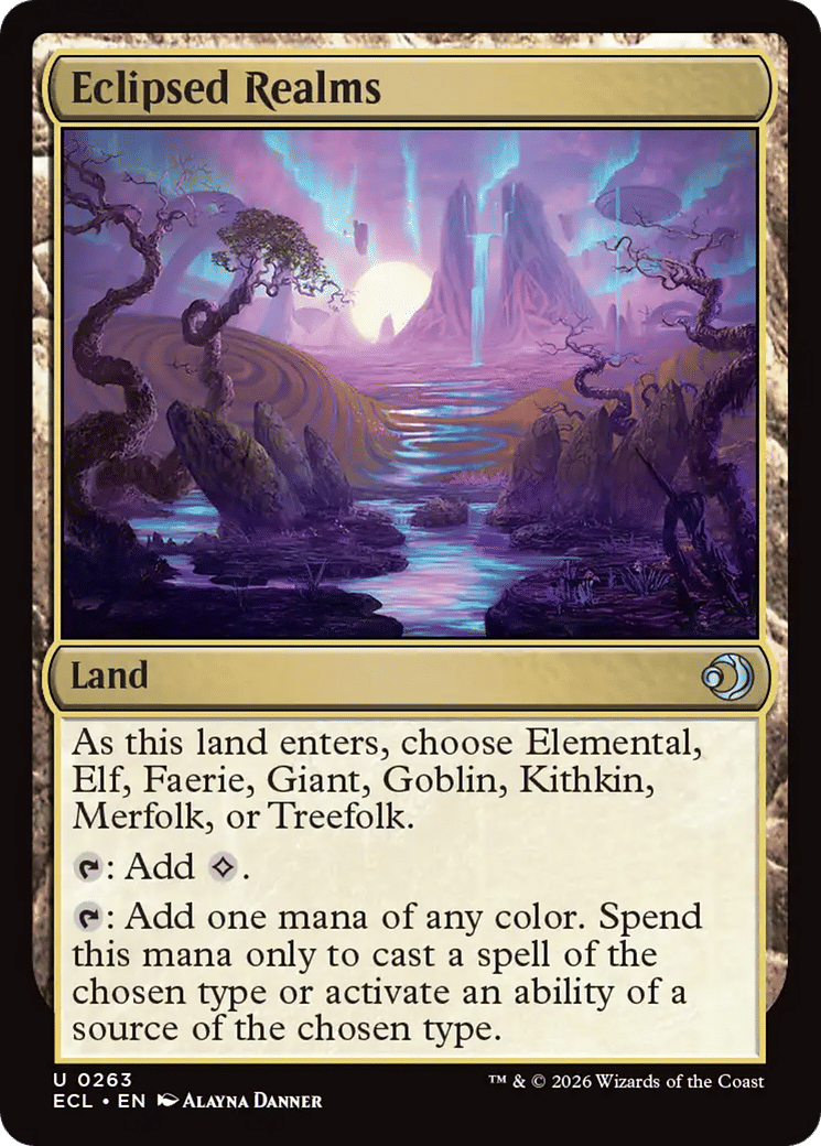 Eclipsed Realms — Lorwyn Eclipsed — Magic: The Gathering