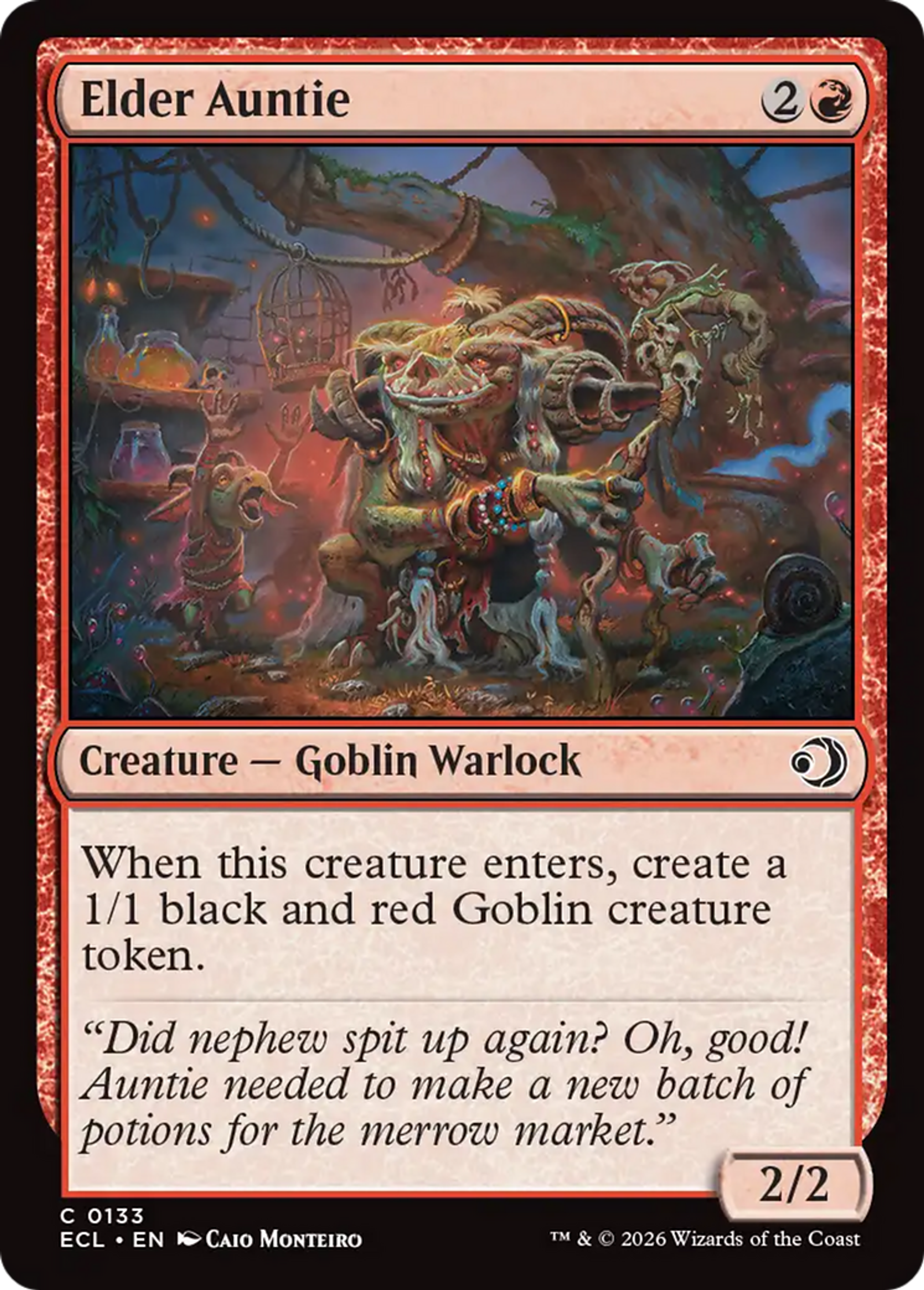 Elder Auntie — Lorwyn Eclipsed — Magic: The Gathering