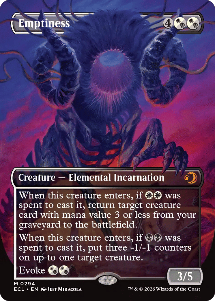 Emptiness — Lorwyn Eclipsed — Magic: The Gathering