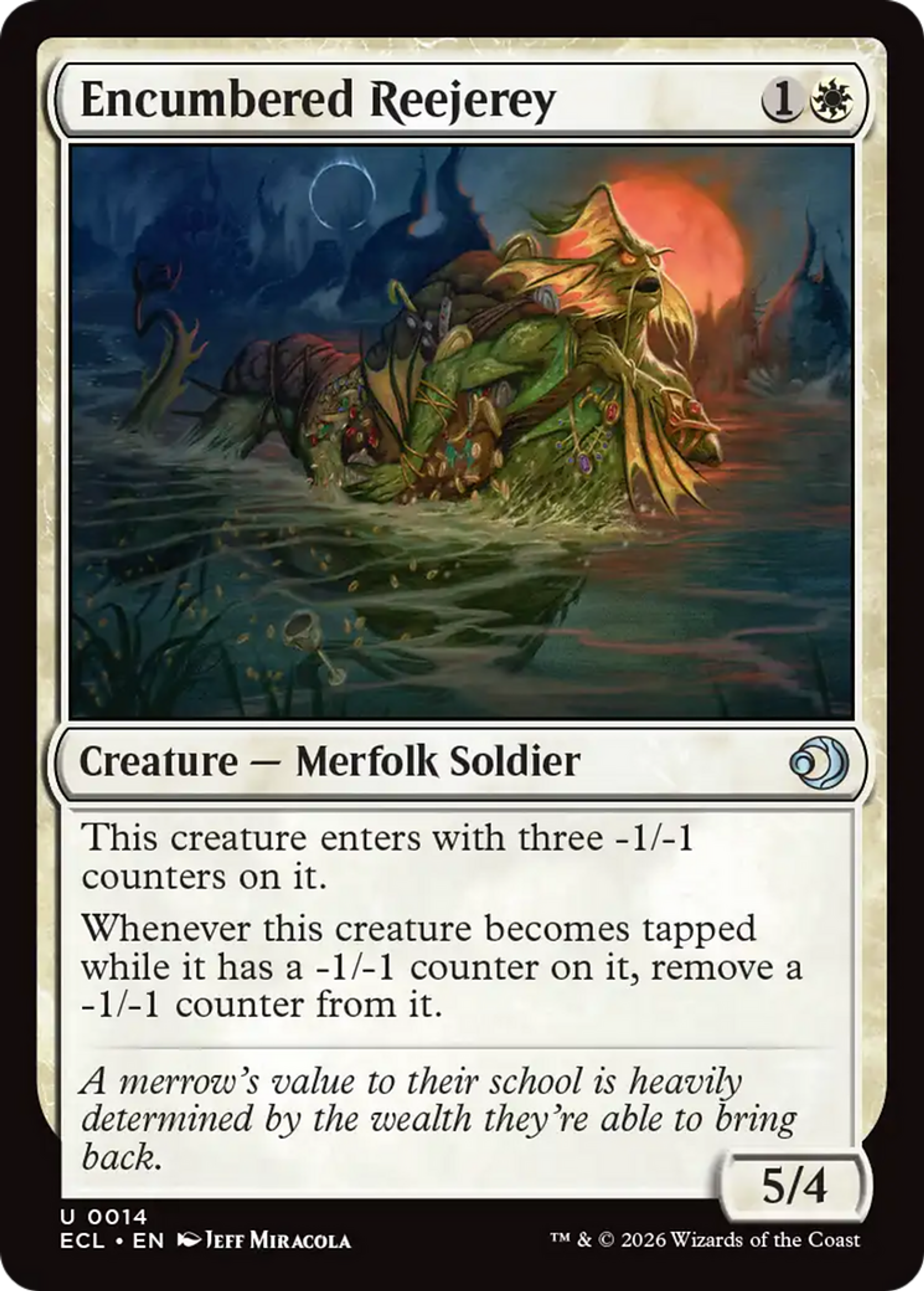 Reejerey encombré — Lorwyn Eclipsed — Magic: The Gathering
