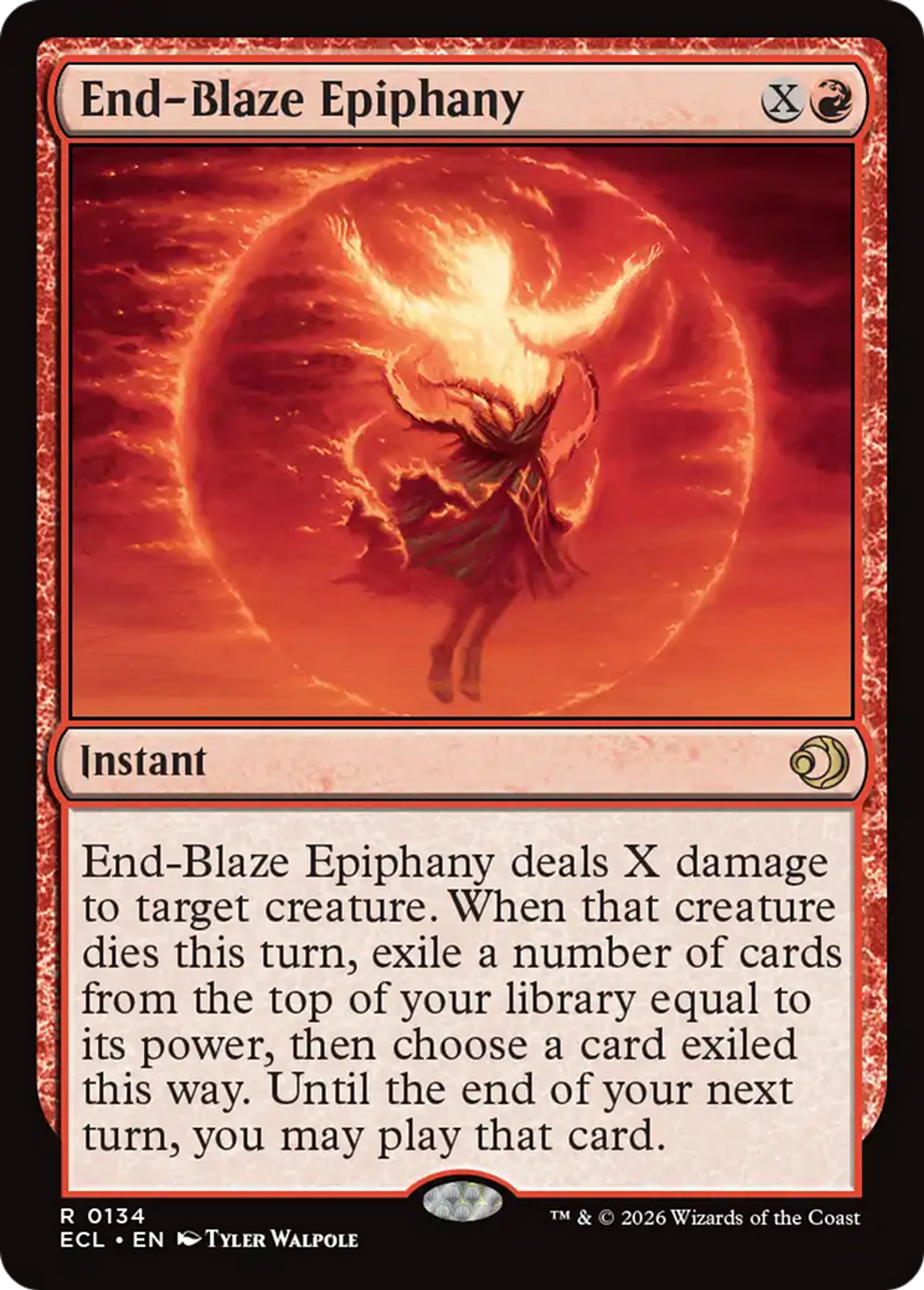 Révélation du Brasier final — Lorwyn Eclipsed — Magic: The Gathering