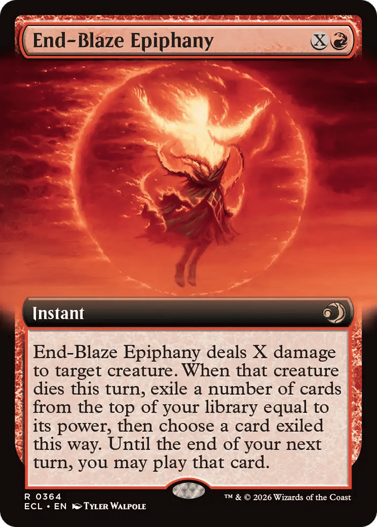 End-Blaze Epiphany — Lorwyn Eclipsed — Magic: The Gathering