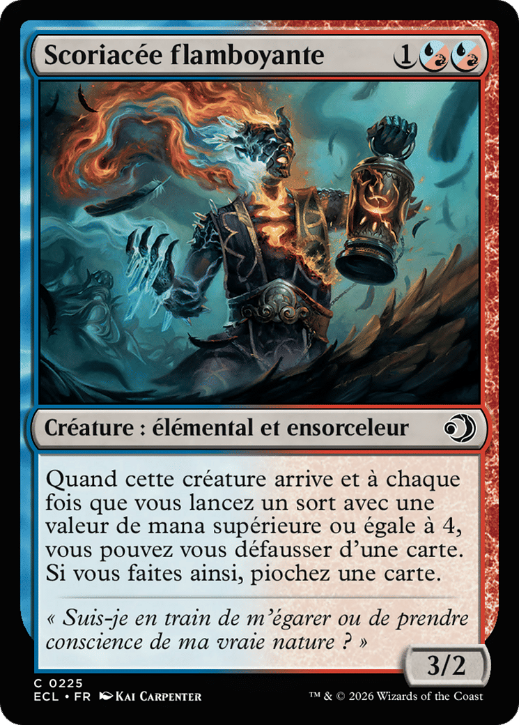 Scoriacée flamboyante — Lorwyn Eclipsed — Magic: The Gathering