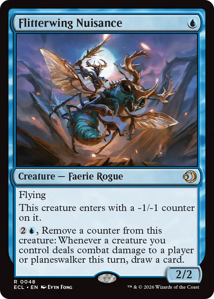 Flitterwing Nuisance — Lorwyn Eclipsed — Magic: The Gathering