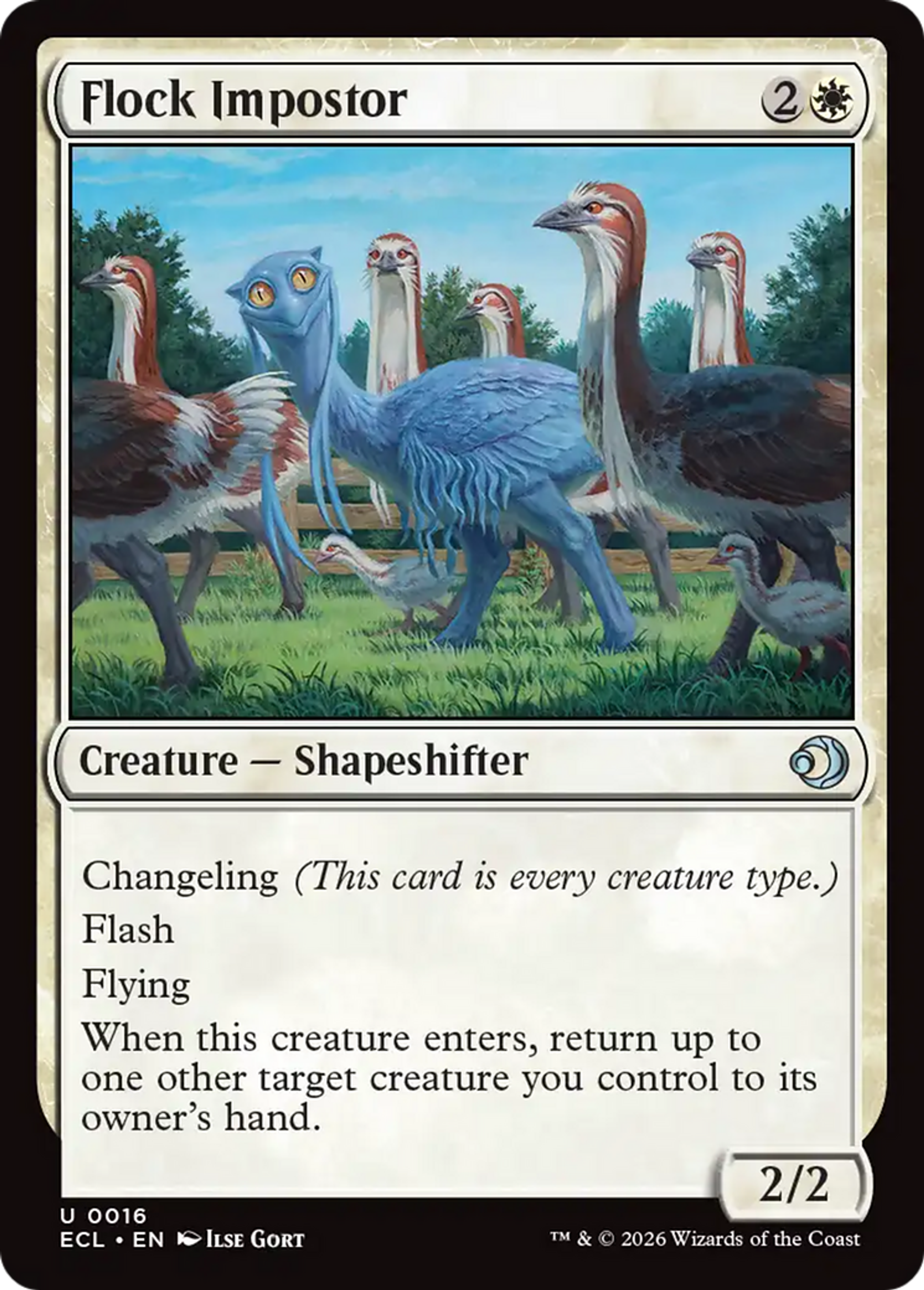 Imposteur de la harde — Lorwyn Eclipsed — Magic: The Gathering