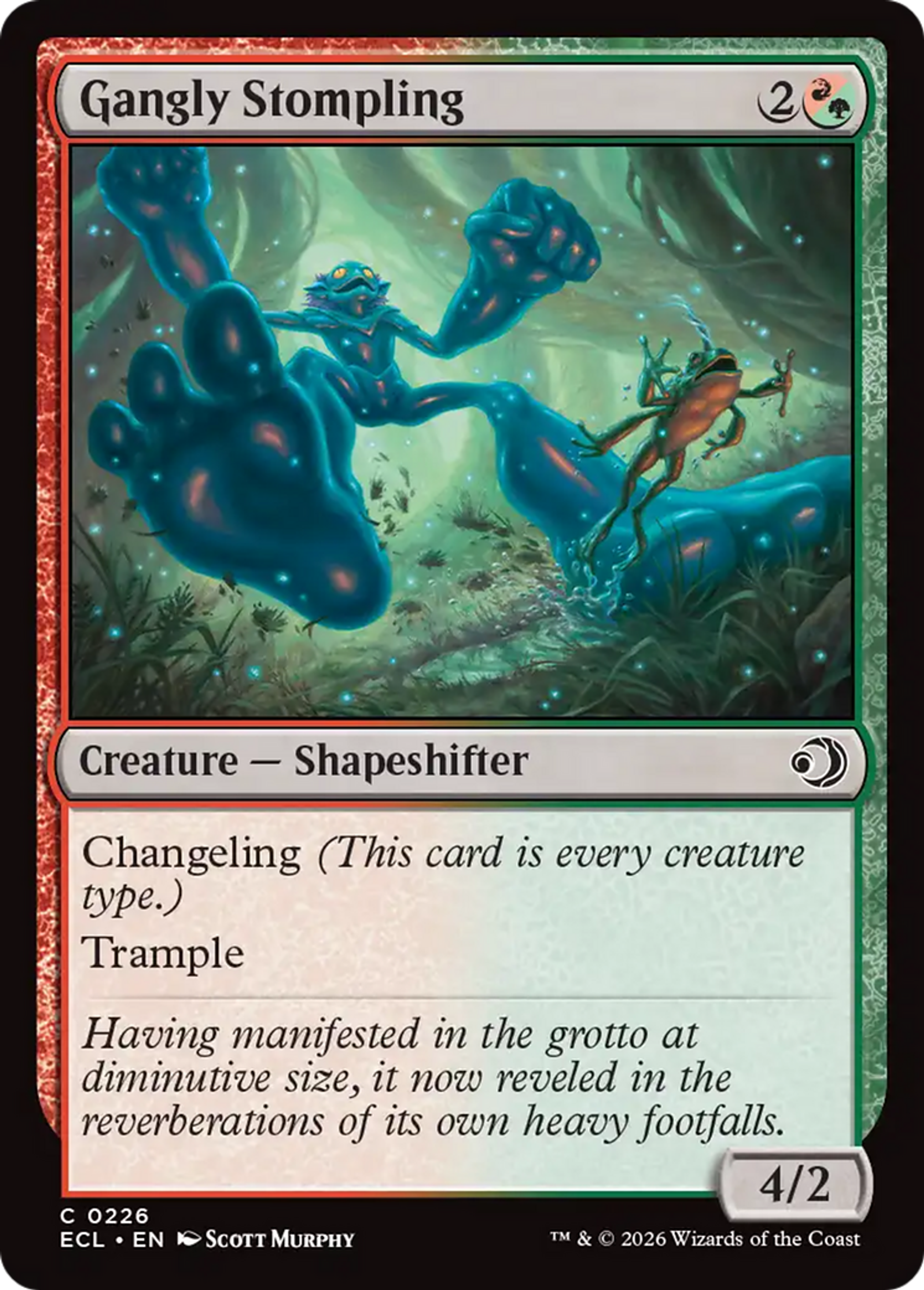 Piétinelin dégingandé — Lorwyn Eclipsed — Magic: The Gathering