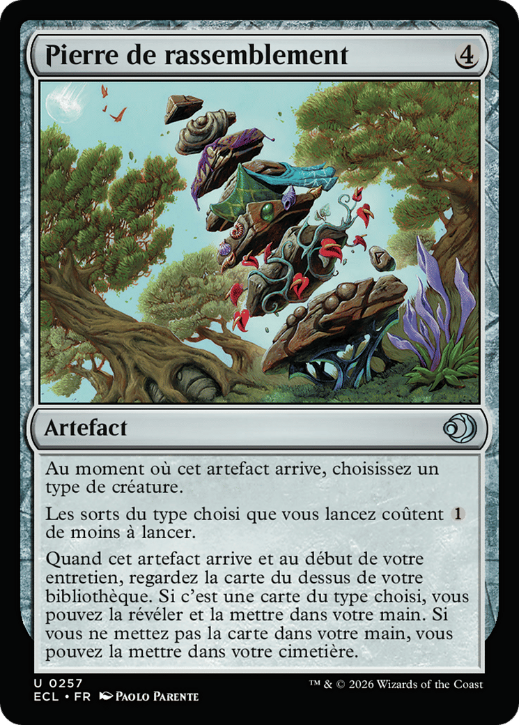 Pierre de rassemblement — Lorwyn Eclipsed — Magic: The Gathering