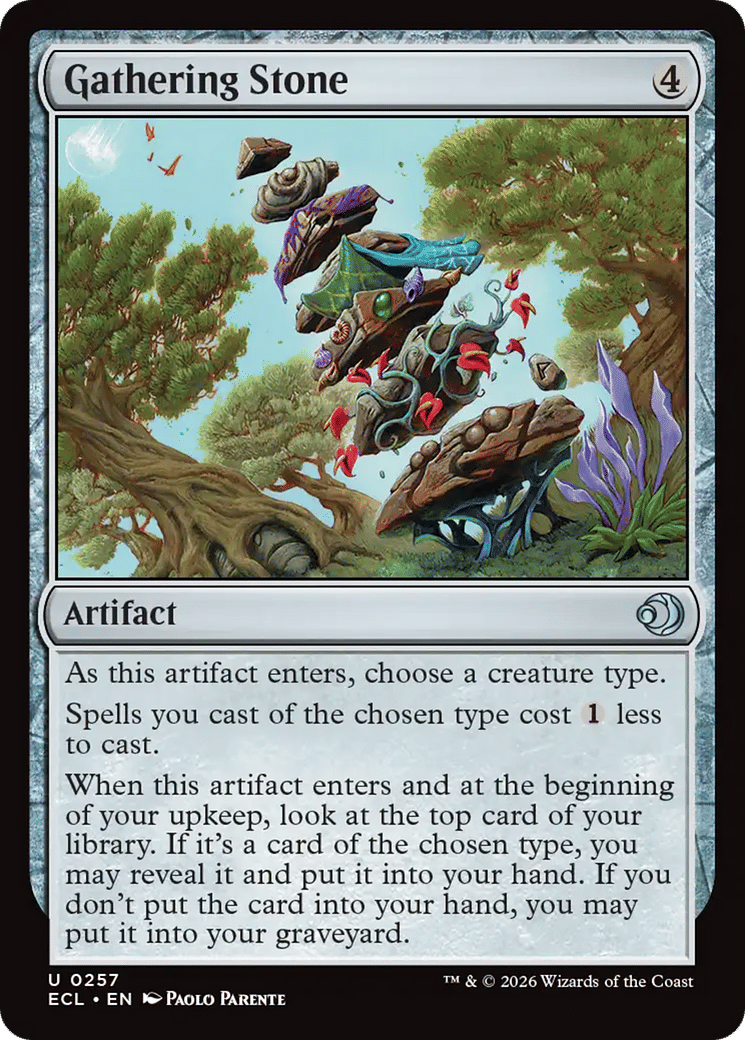 Pierre de rassemblement — Lorwyn Eclipsed — Magic: The Gathering