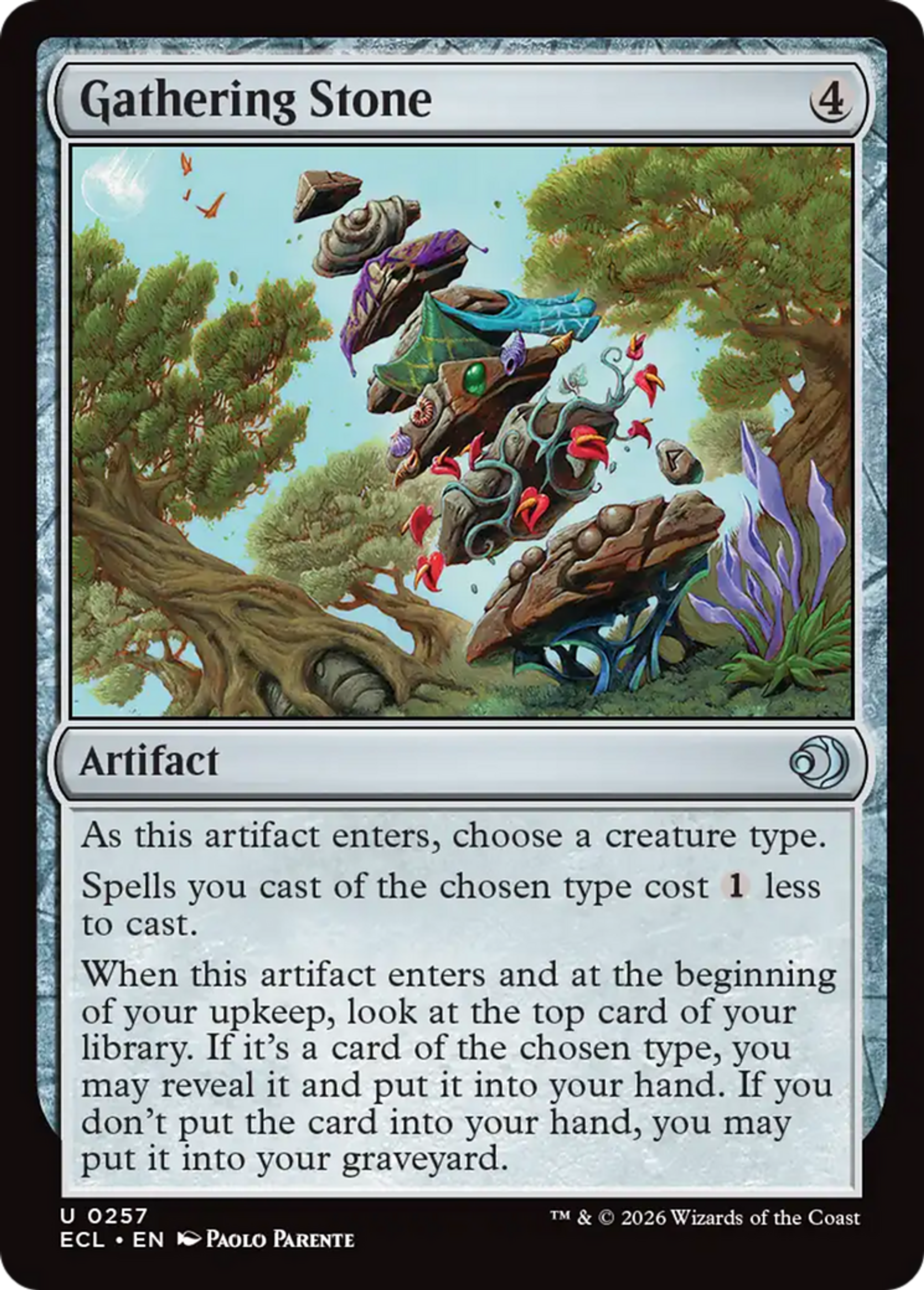 Gathering Stone — Lorwyn Eclipsed — Magic: The Gathering