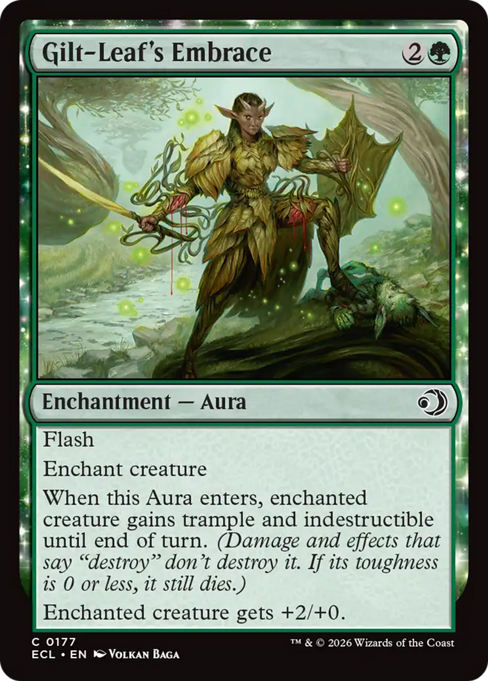Étreinte de Feuilledor — Lorwyn Eclipsed — Magic: The Gathering