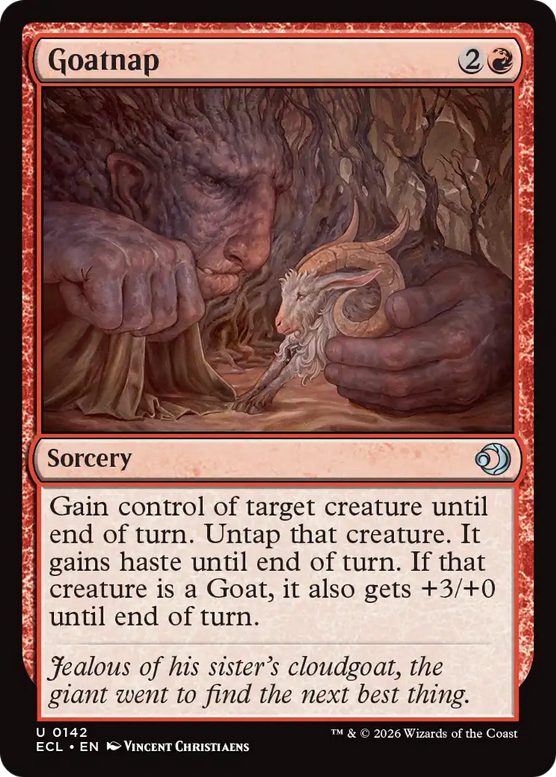 Goatnap — Lorwyn Eclipsed — Magic: The Gathering