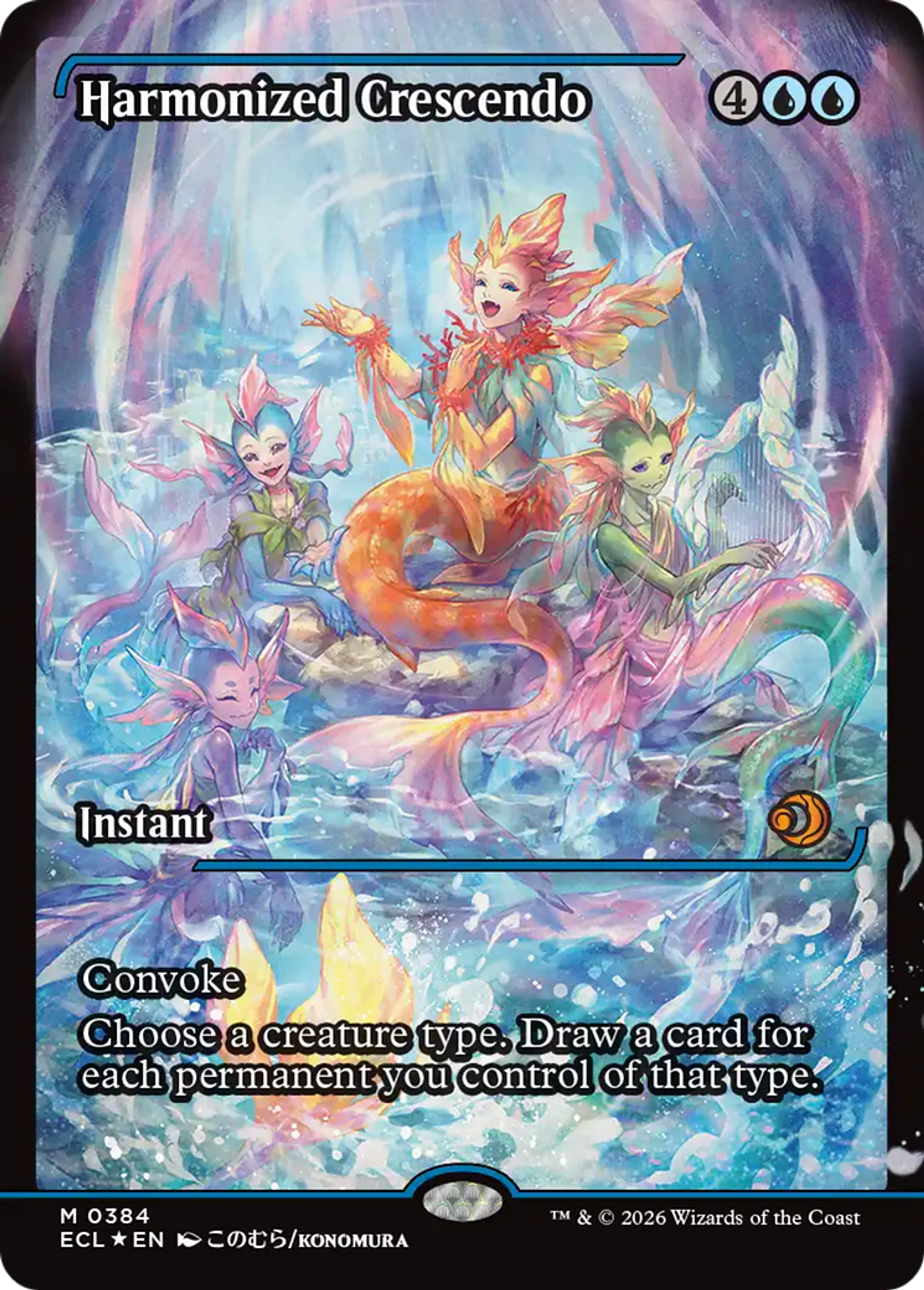 Harmonized Crescendo — Lorwyn Eclipsed — Magic: The Gathering