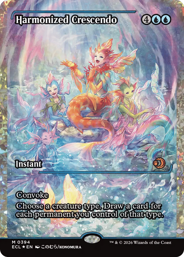 Harmonized Crescendo — Lorwyn Eclipsed — Magic: The Gathering