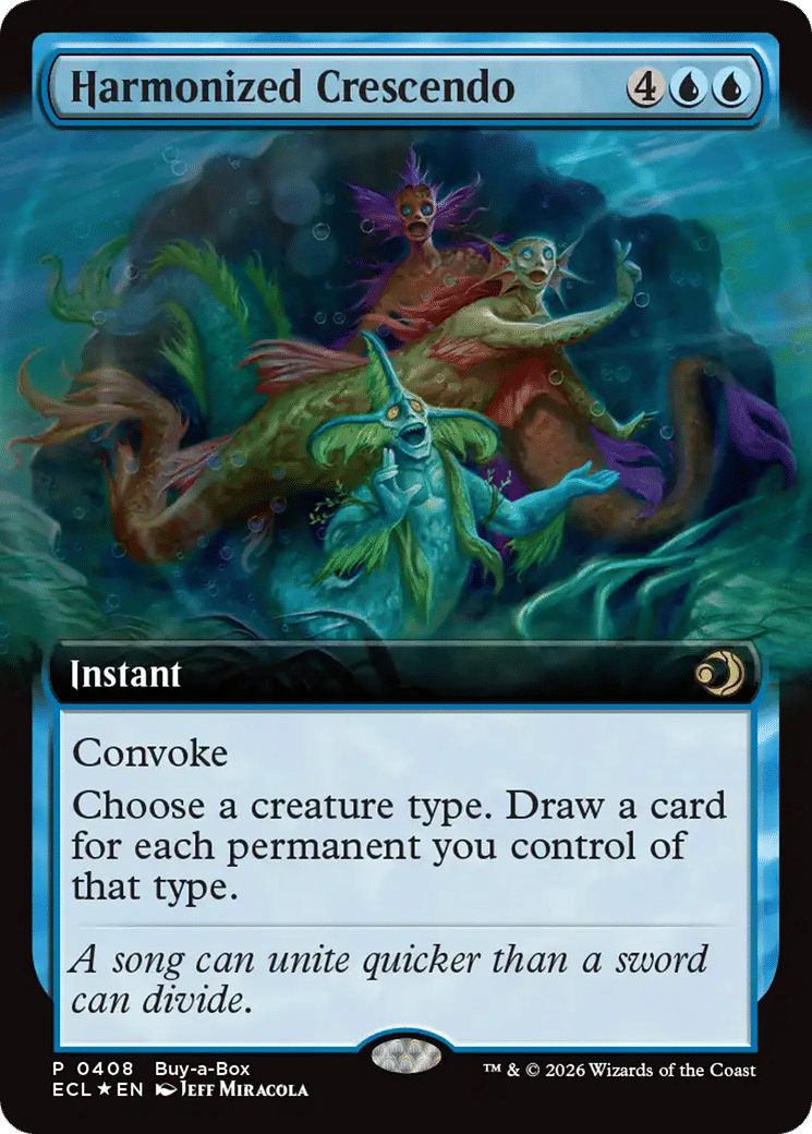 Harmonized Crescendo — Lorwyn Eclipsed — Magic: The Gathering