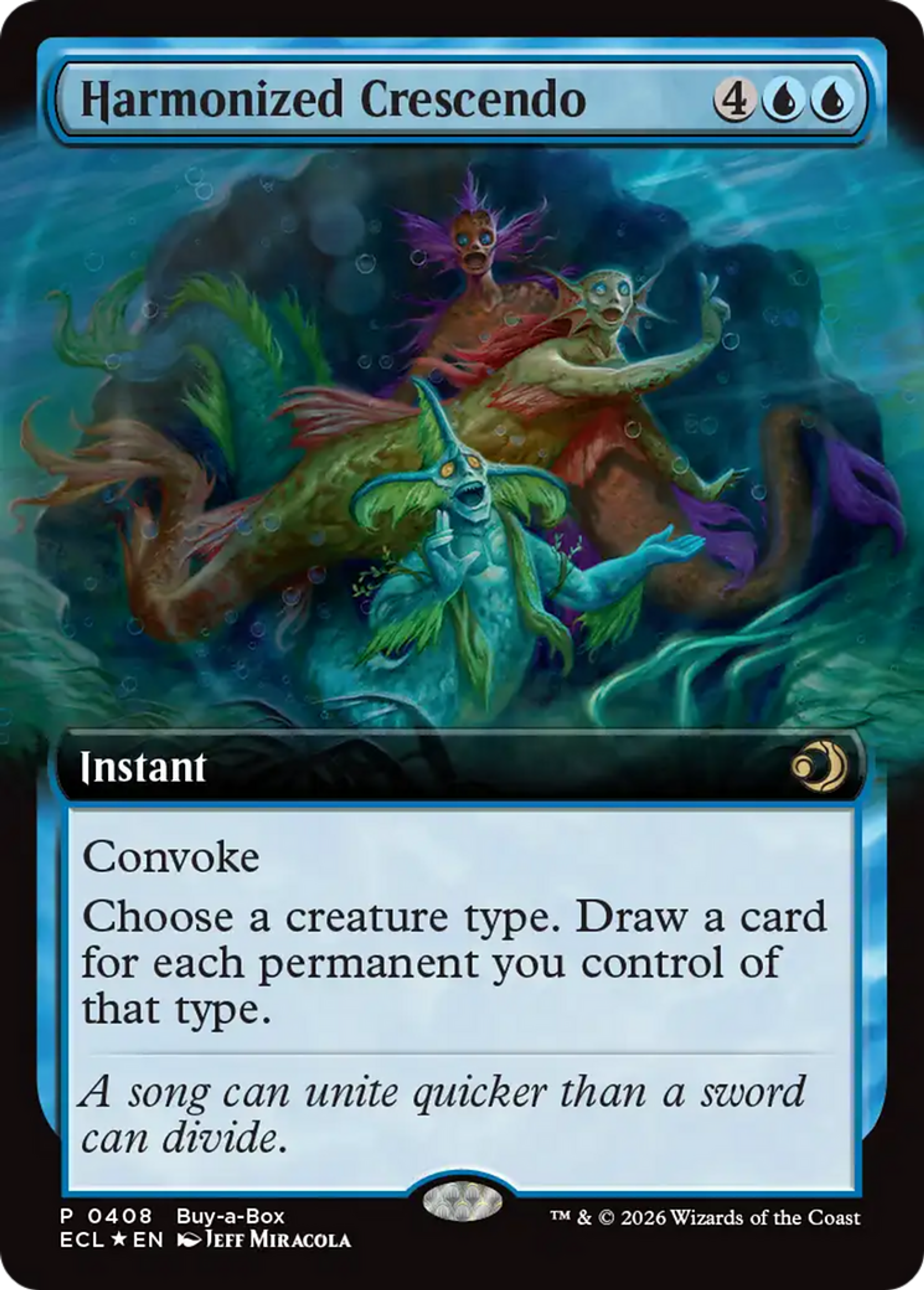 Harmonized Crescendo — Lorwyn Eclipsed — Magic: The Gathering