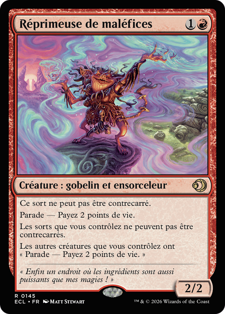 Réprimeuse de maléfices — Lorwyn Eclipsed — Magic: The Gathering
