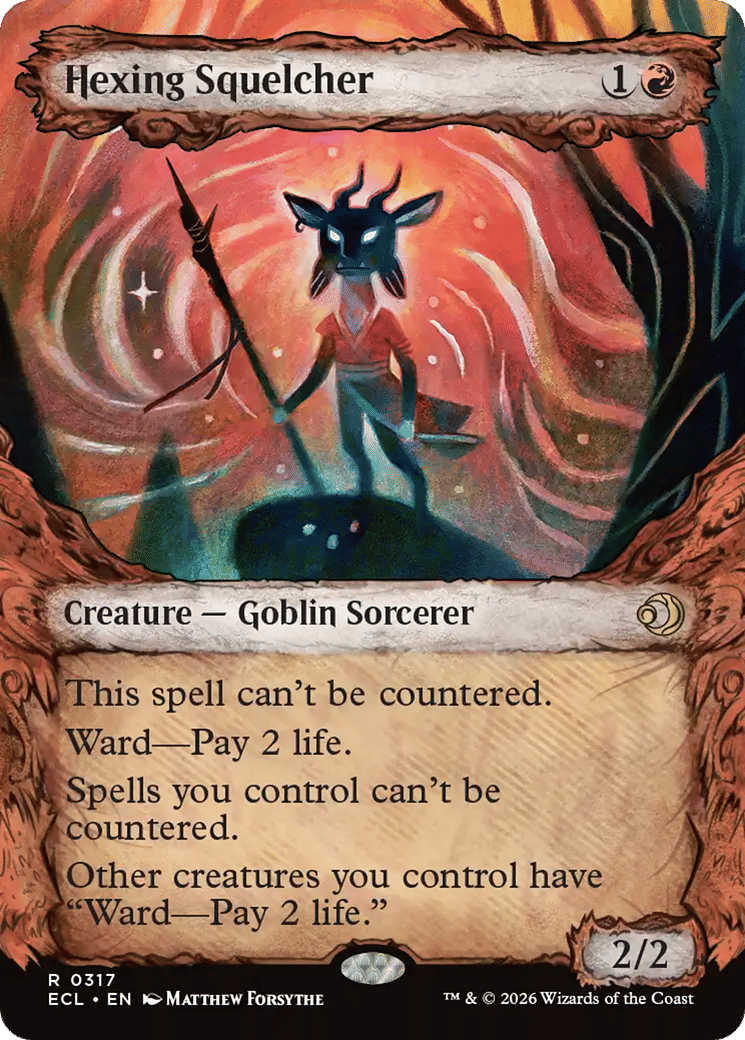 Hexing Squelcher — Lorwyn Eclipsed — Magic: The Gathering