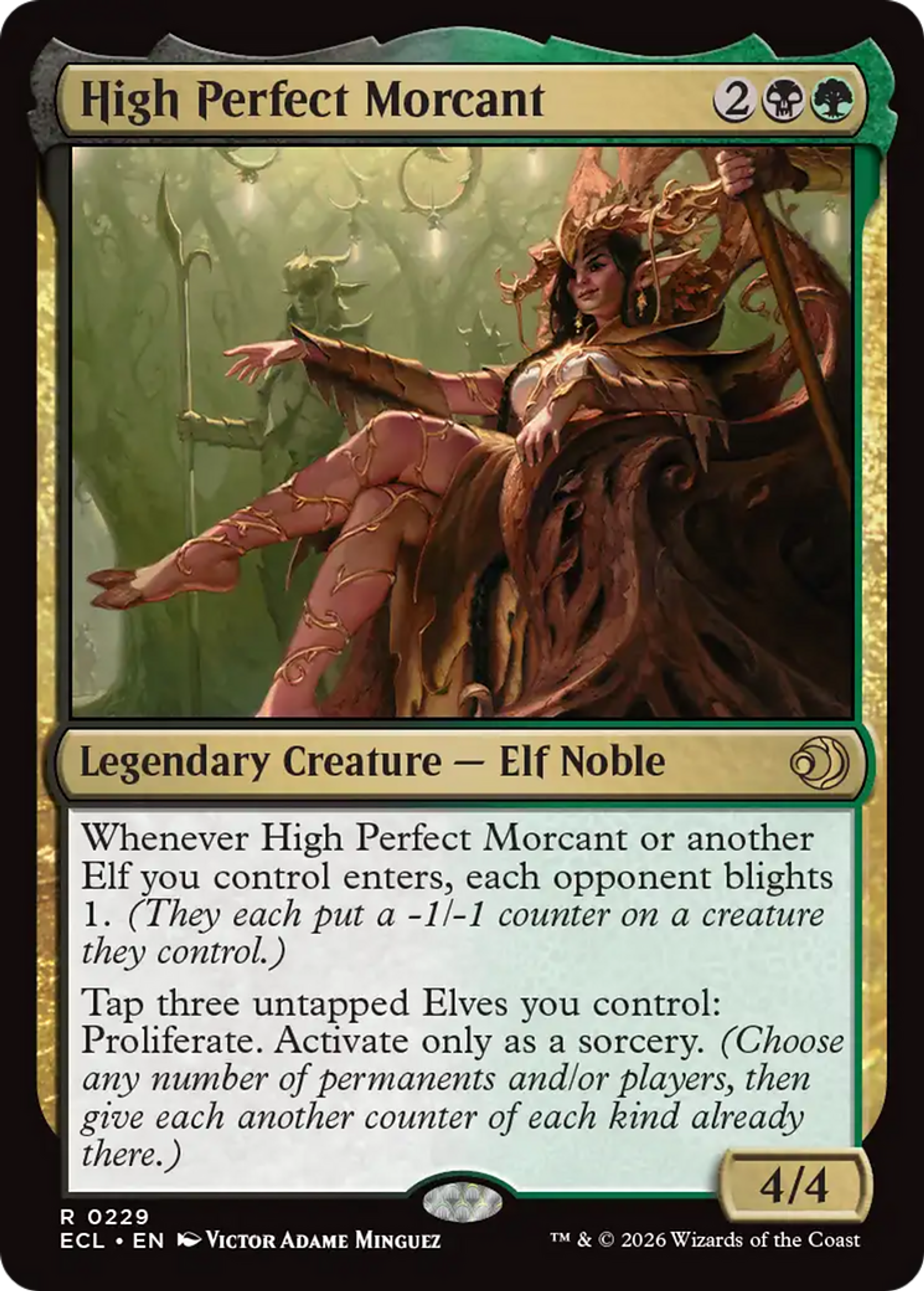 High Perfect Morcant — Lorwyn Eclipsed — Magic: The Gathering