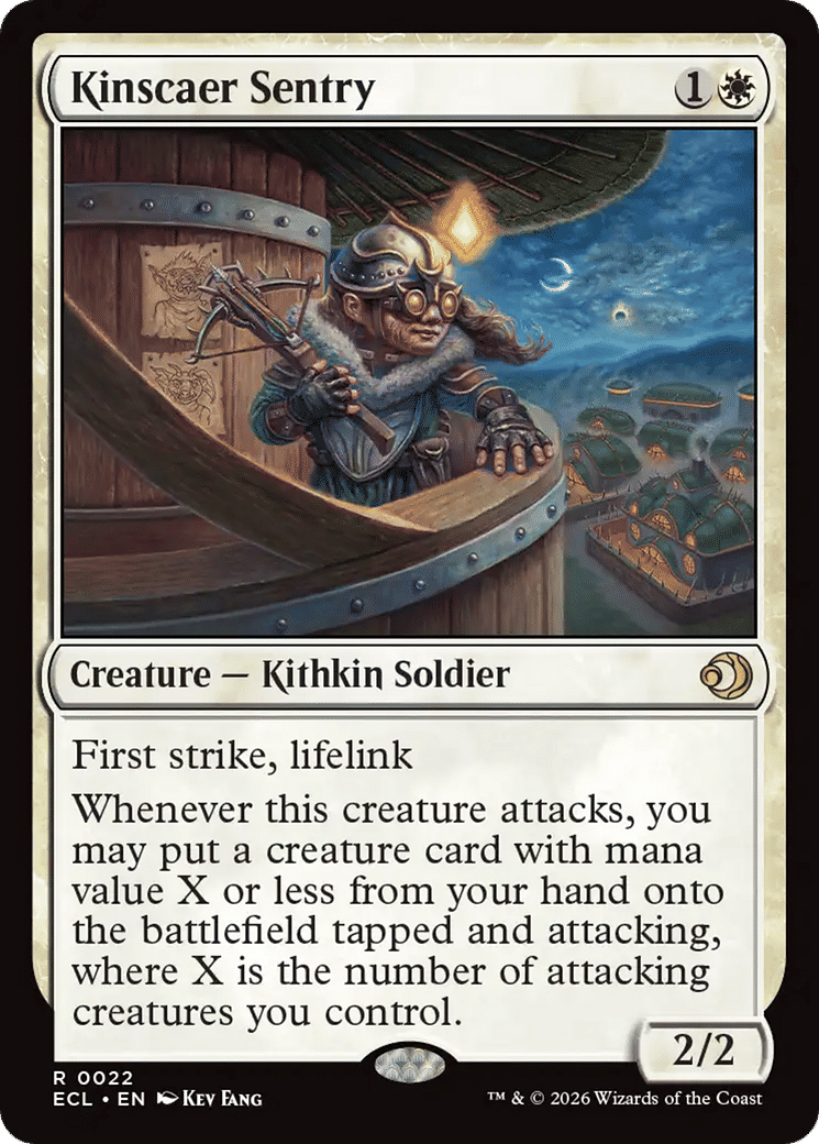 Kinscaer Sentry — Lorwyn Eclipsed — Magic: The Gathering