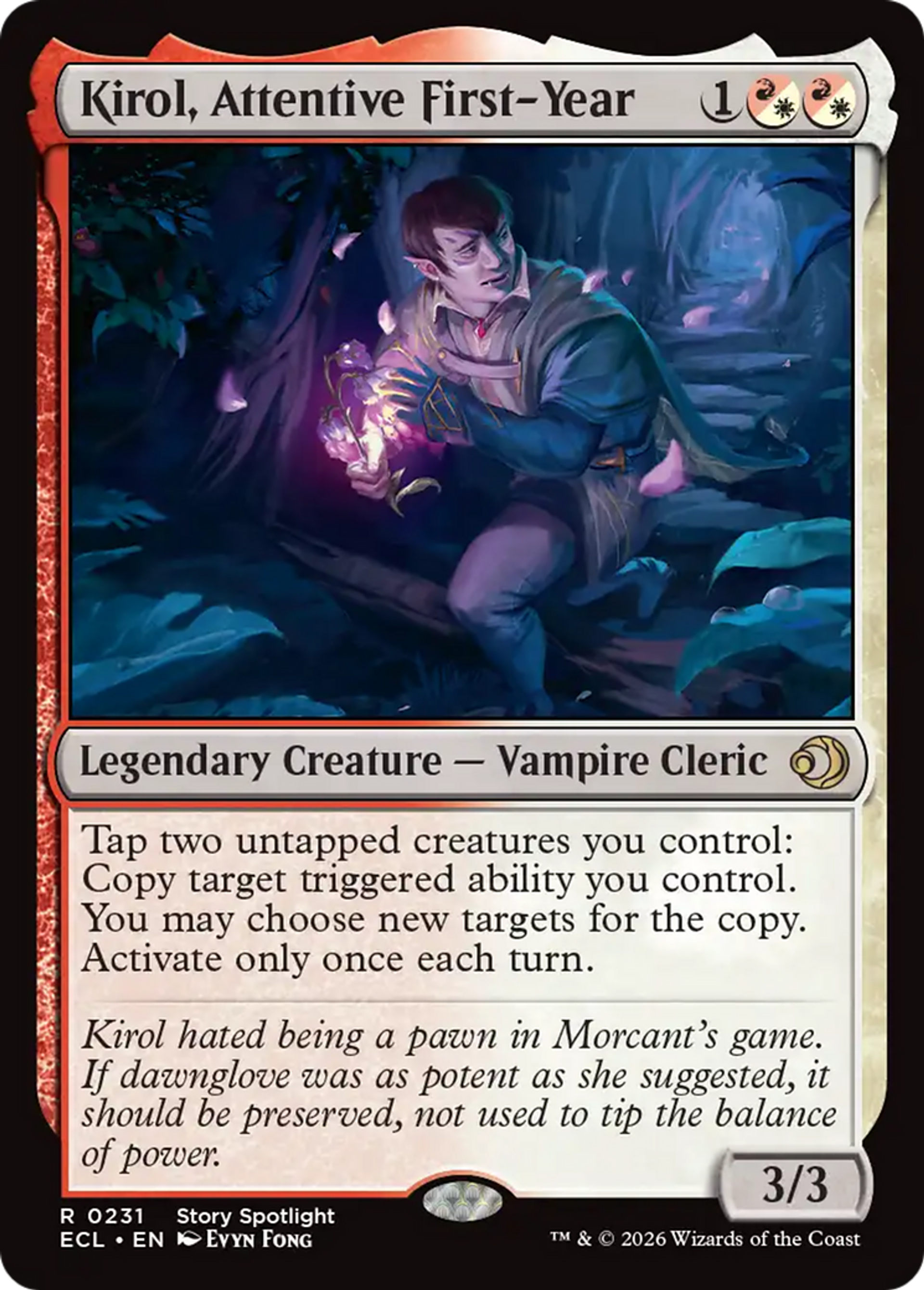 Kirol, première année impatient — Lorwyn Eclipsed — Magic: The Gathering