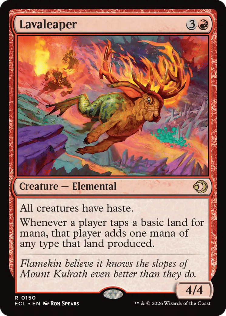Lavaleaper — Lorwyn Eclipsed — Magic: The Gathering