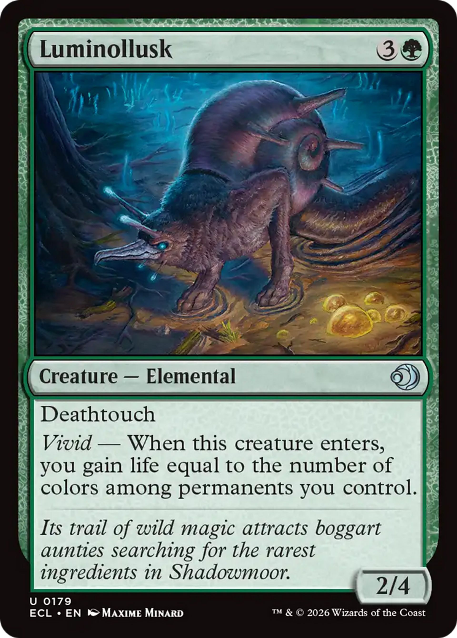 Luminollusk — Lorwyn Eclipsed — Magic: The Gathering
